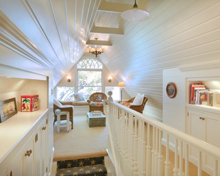 attic built-ins can also provided needed storage